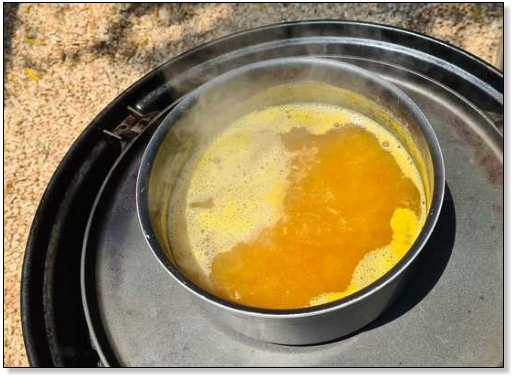 visbouillon voor de couscous alla Trapanese