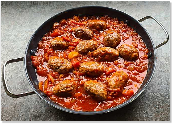 gehaktballetjes uit Smyrna